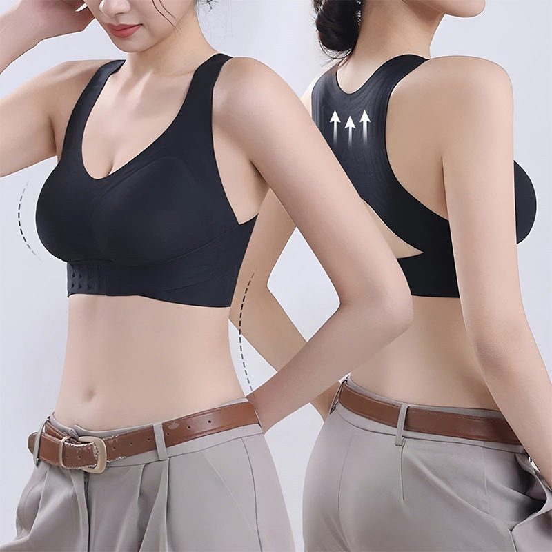 Full Coverage Bra - Posture Corrector Bras Women Front Closure