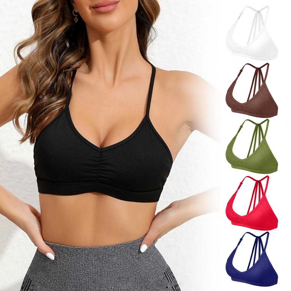 Sports Bra Racerback - Women Sports Bra with Removable Strap