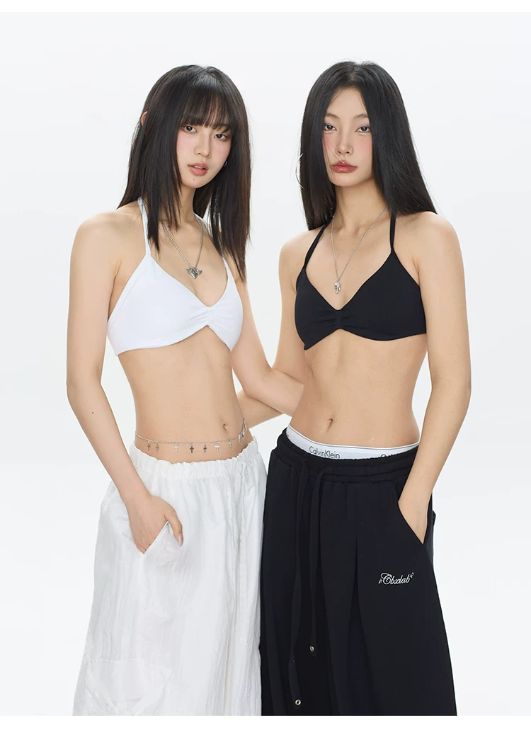 Sports Bra Racerback - Sexy Bikini Style Seamless Sports Bra,