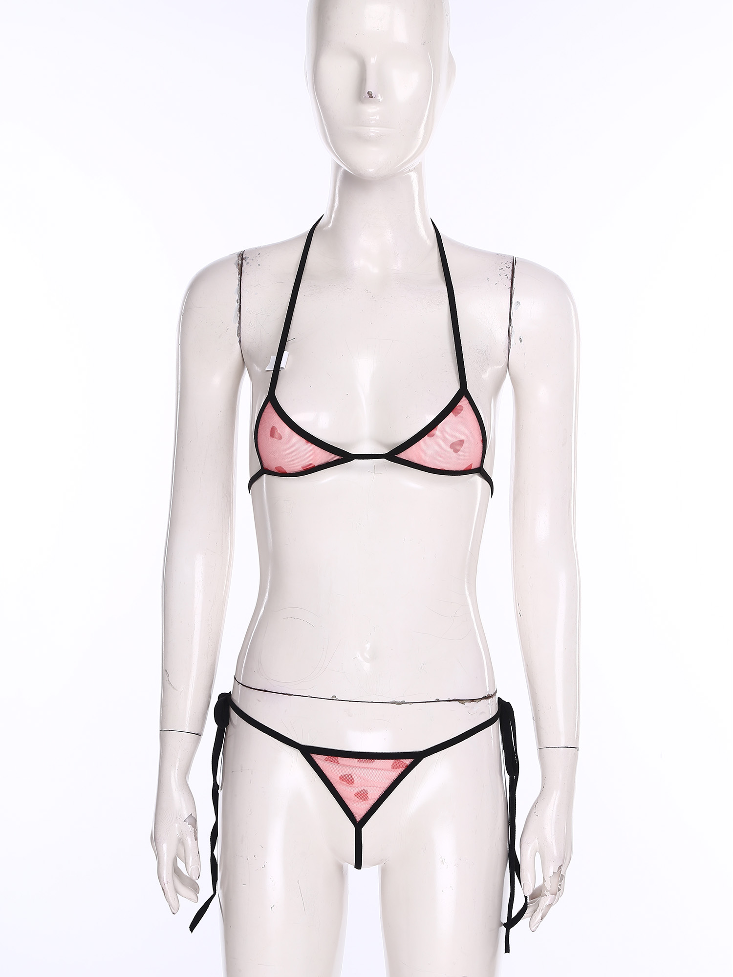 Womens Micro Mini Bikini Linge - Sheer Bra Lace 评论和价格