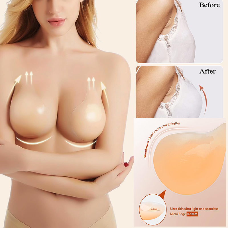 1/2 Pairs Women Sticky Bra Pus - Backless Bra Sticky 评论和价格