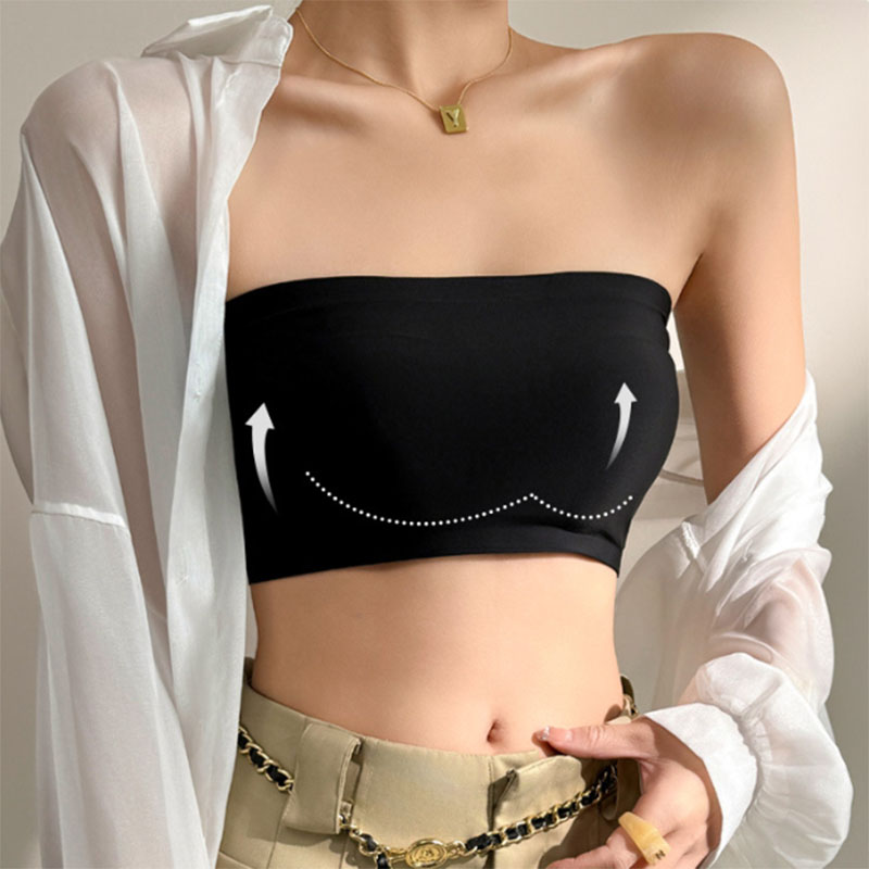 One Piece Sexy Tube Tops Women - Minimizer Bra Women 评论和价格