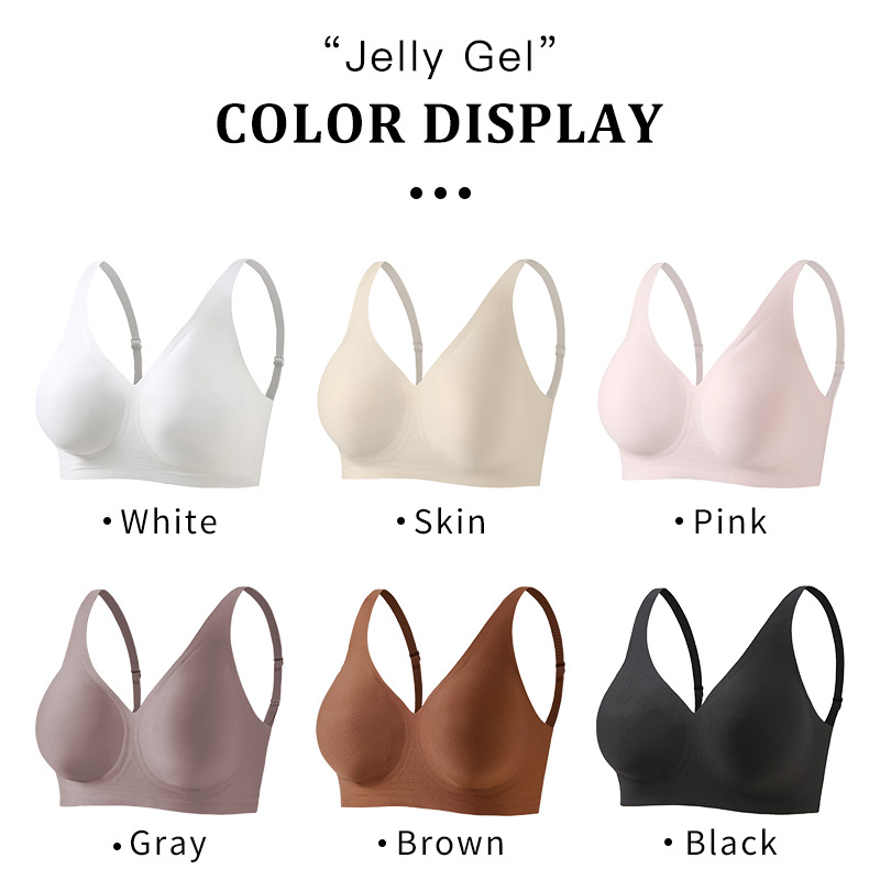 Women's Deep V Jelly Seamless  - Wirefree Bra Comfort 评论和价格
