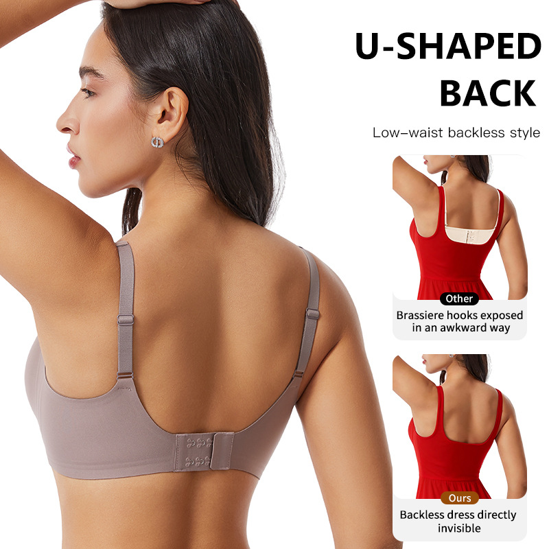 Women's Deep V Jelly Seamless  - Wirefree Bra Comfort 评论和价格