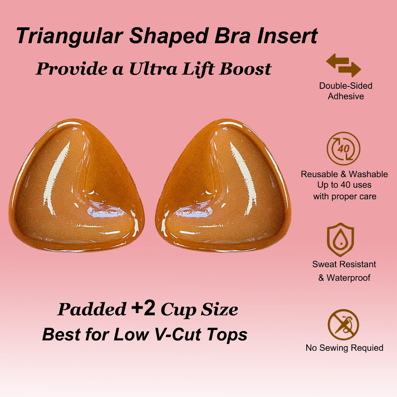 Kave 1/2 Pairs Double Sided St - Push Up Bra Silicone 评论和价格