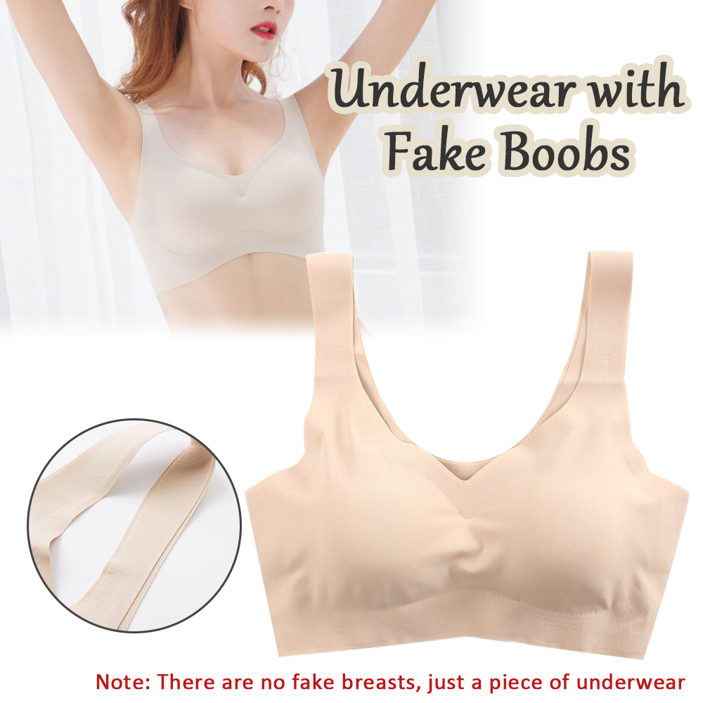 Bra Silicone Fake Chest Access - Mastectomy Bra Pocket 评论和价格