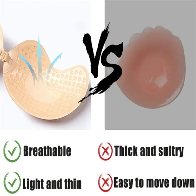 1/2Pc Invisible Push Up Bra Su - Push Up Bra Silicone 评论和价格