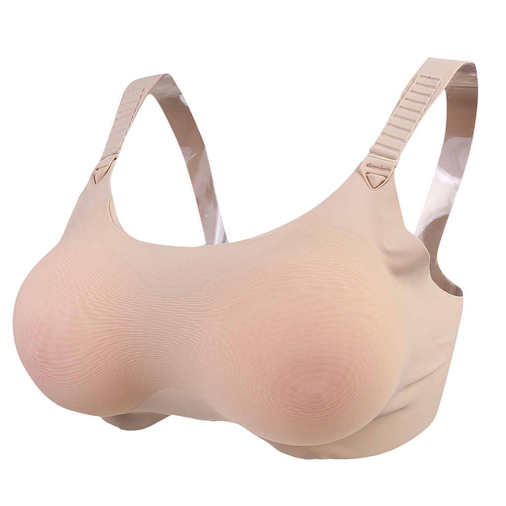 Silicone Breast Forms Fake Boo - Mastectomy Bra Pocket 评论和价格