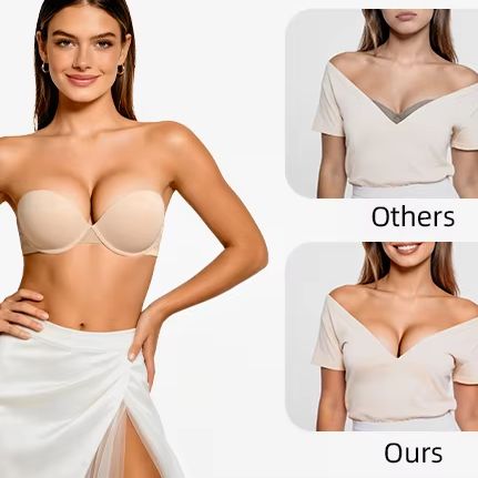 New Push Up Bra Women Lace Pad - Convertible Bra Multiway 评论和价格