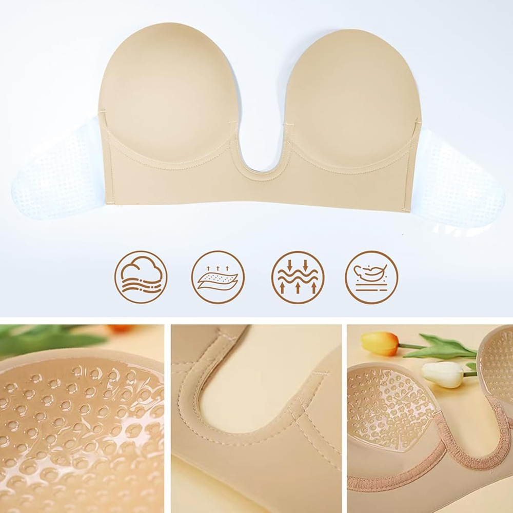 Sticky Bra Deep Plunge Straple - Backless Bra Sticky 评论和价格