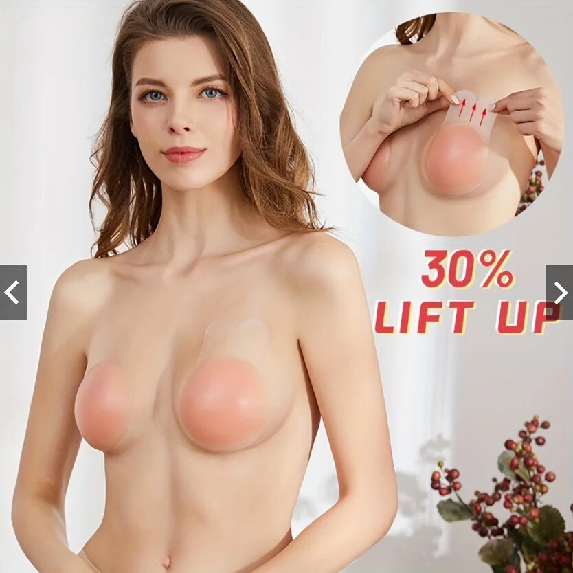 1Pairs Silicone Nipple Cover L - Push Up Bra Silicone 评论和价格