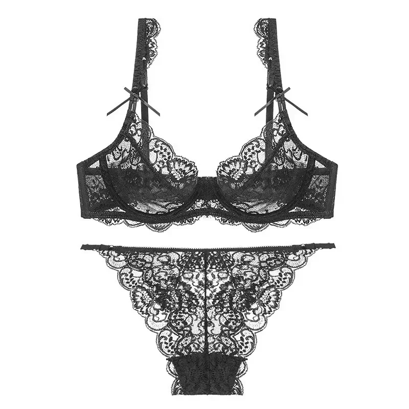 Sexy Transparent Ultra-thin La - Cotton Bra Everyday 评论和价格