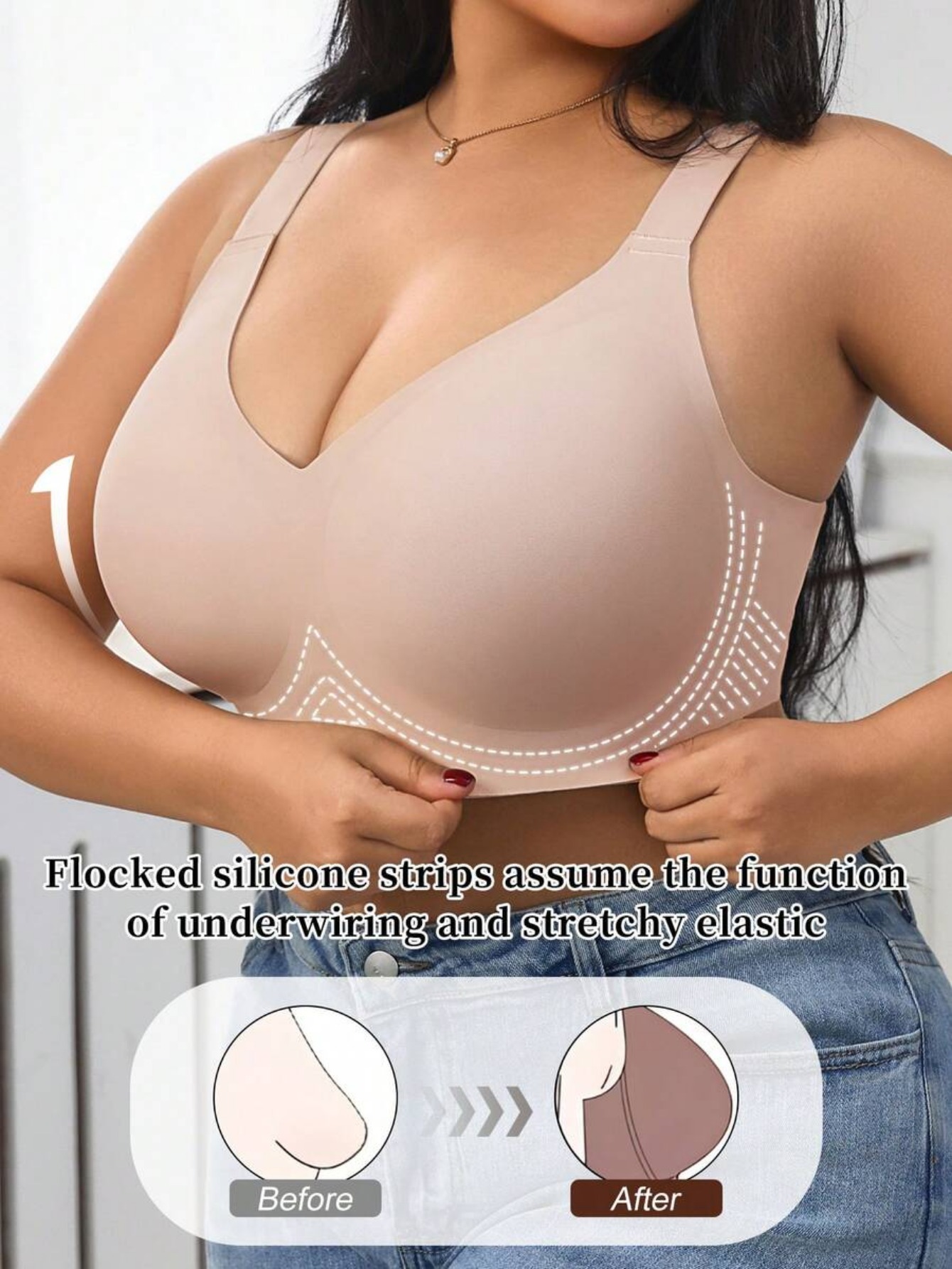 Women's High Support Sports Br - Wirefree Bra Comfort 评论和价格