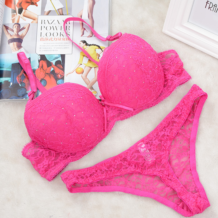 Luxury Sexy Thong France Embro - Underwire Bra Padded 评论和价格