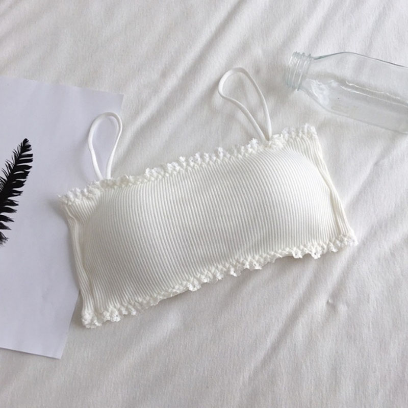 Women's Cotton Bra Female Tube - T Shirt Bra Seamless 评论和价格