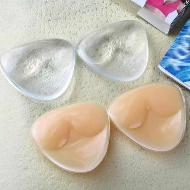 1pair Swimwear Silicone Bra In - Push Up Bra Silicone 评论和价格