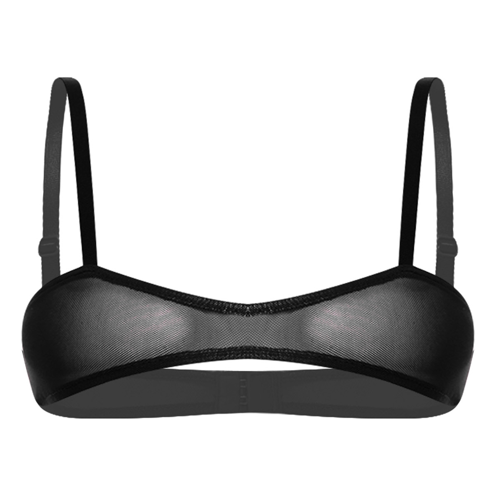 Womens See Through Sheer Mesh  - Sheer Mesh Bra 评论和价格