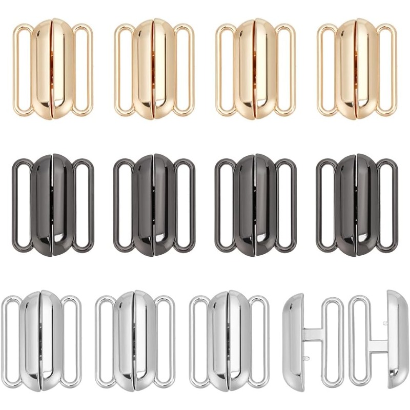12 Sets 3 Colors Front Closing - Nursing Bra Clip 评论和价格