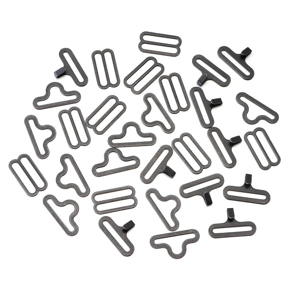 30pcs/SET Bow Tie Hardware Nec - Nursing Bra Clip 评论和价格