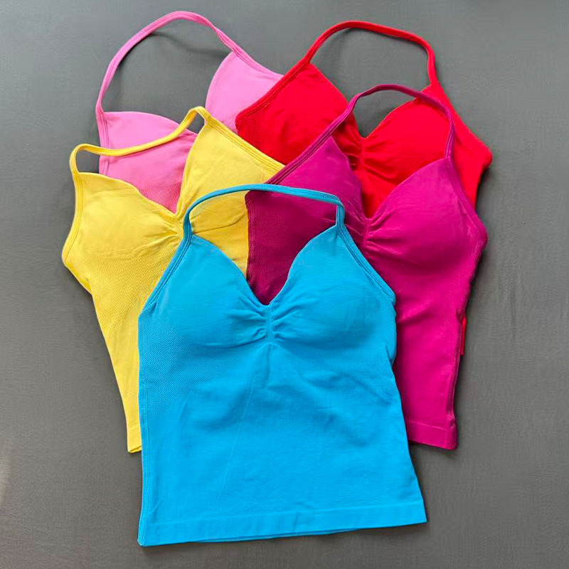 Women Yoga Sports Bra Seamless - T Shirt Bra Seamless 评论和价格