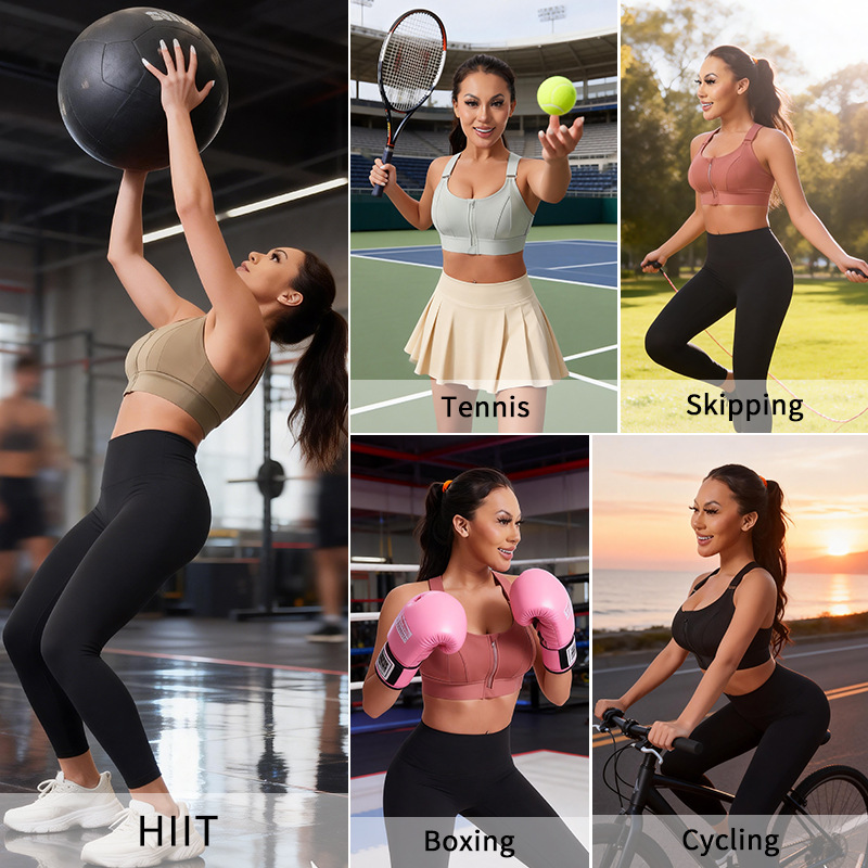 Women's High-Impact Sports Bra - Minimizer Bra Women 评论和价格