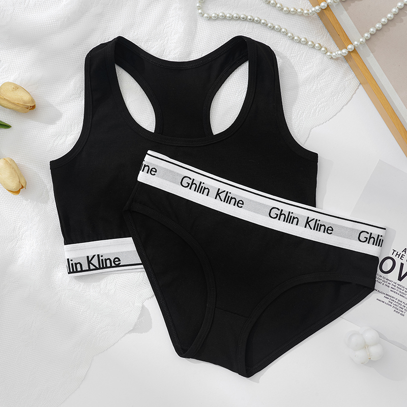 2PCS Ghlin Kline Underwear wit - Cotton Bra Everyday 评论和价格