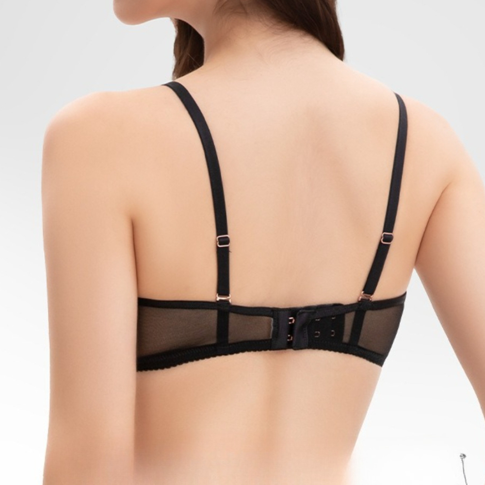 Front Closure Satin 3D Cup Bra - Convertible Bra Multiway 评论和价格