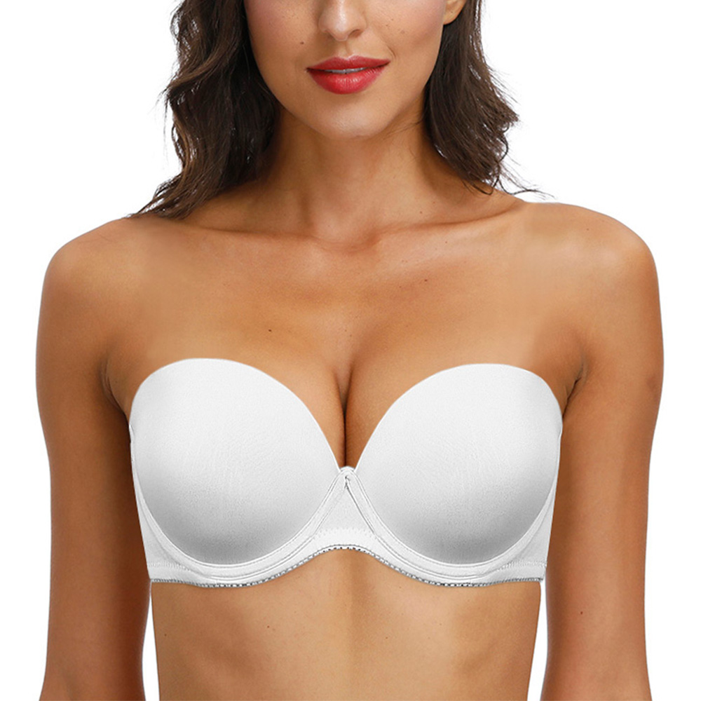 New Solid Women Bra Plus Size  - Convertible Bra Multiway 评论和价格