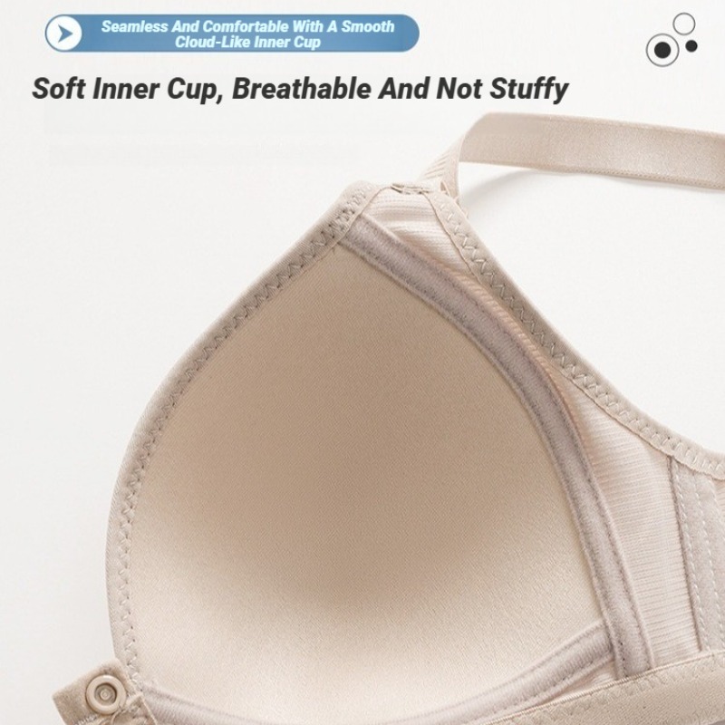 New Large Size Front Buckle Se - Full Coverage Bra 评论和价格