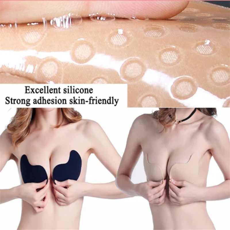 1/2pc Invisible Push Up Bra Ba - Backless Bra Sticky 评论和价格