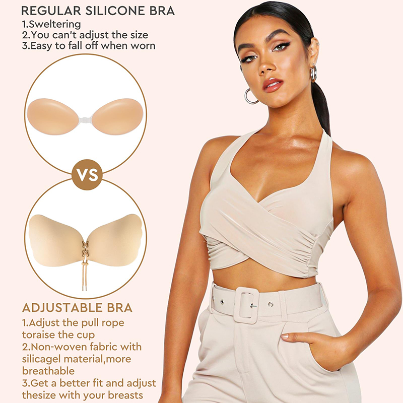 1/2 Pairs Women Summer Backles - Minimizer Bra Women 评论和价格