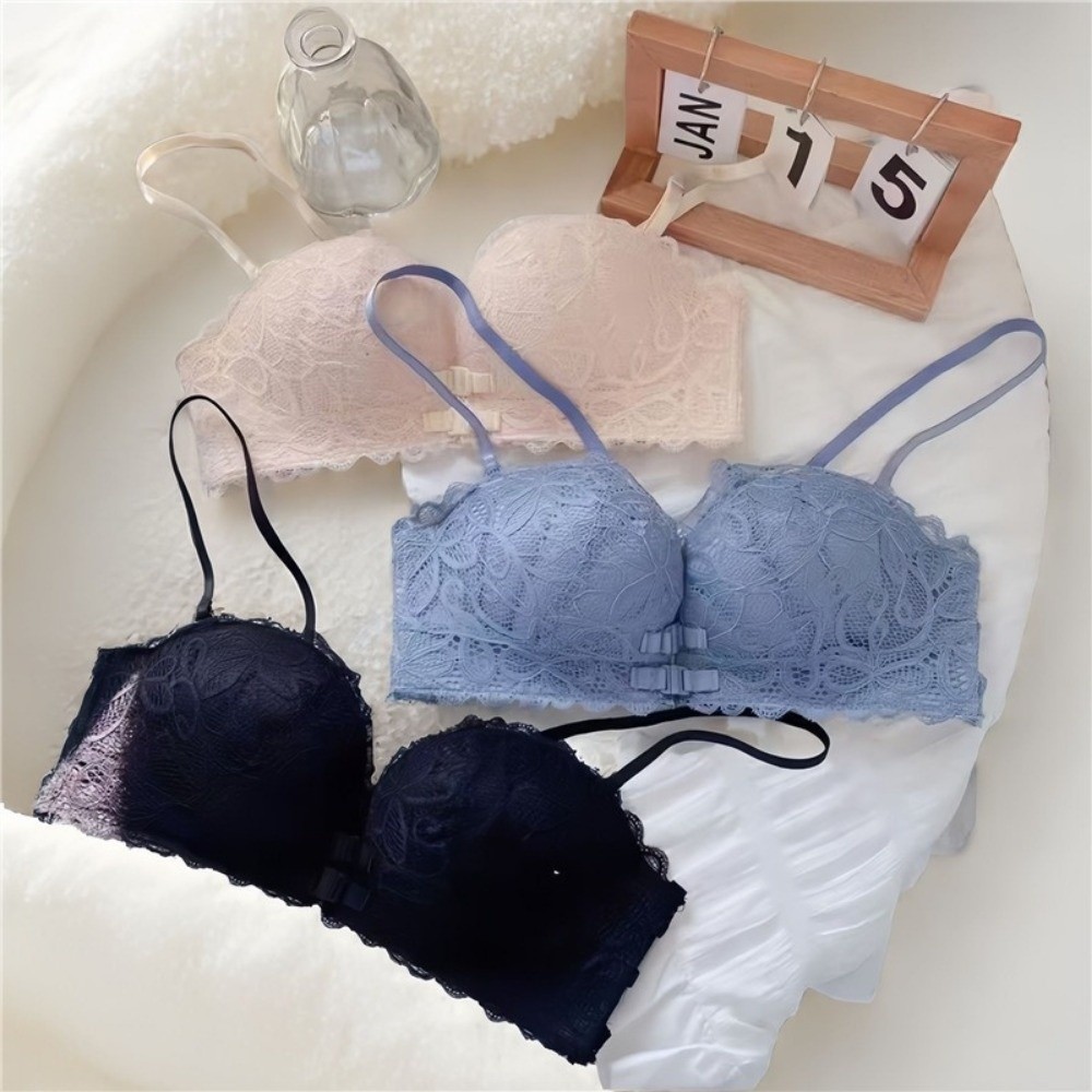Comfortable Deep V Front Butto - Wirefree Bra Comfort 评论和价格