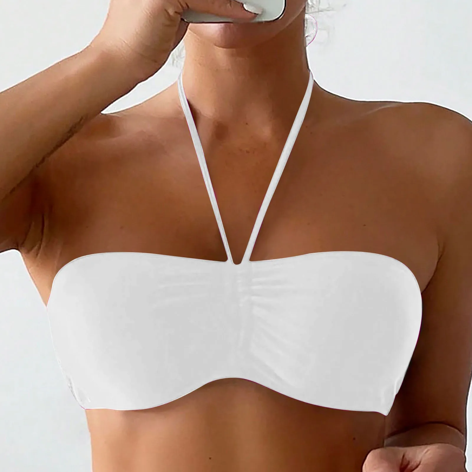 Women Underwire Bikini Top Pus - Underwire Bra Padded 评论和价格
