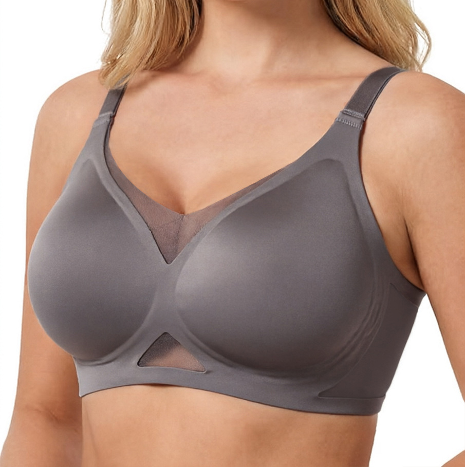 Women's Seamless Wire-Free Bra - Minimizer Bra Women 评论和价格