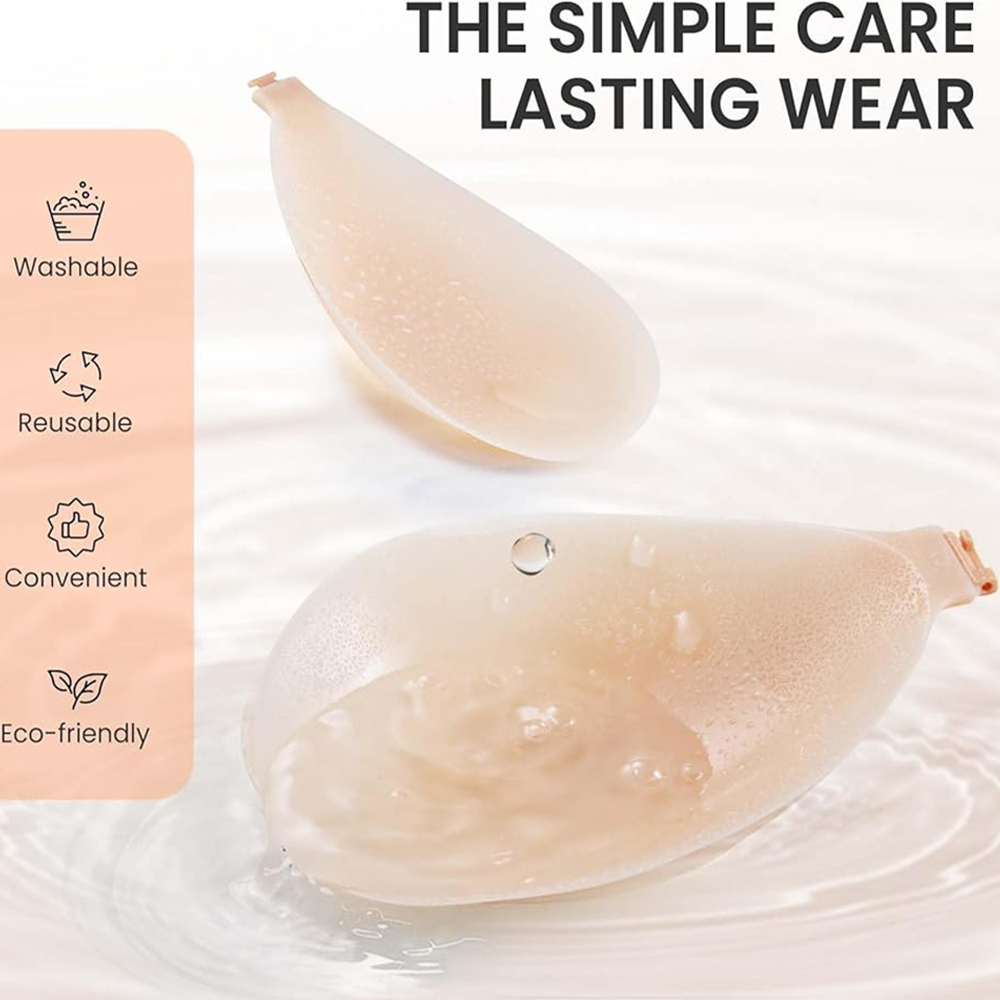 Strapless Push Up Sticky Bra P - Push Up Bra Silicone 评论和价格