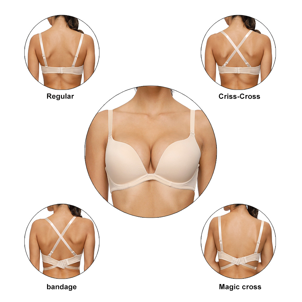 Vgplay Plunge Women Bra Light  - Convertible Bra Multiway 评论和价格