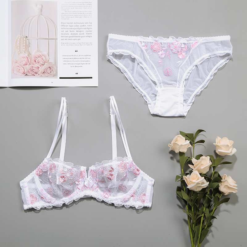 Lilymoda Women Sexy Ultrathin  - Demi Bra Balconette 评论和价格