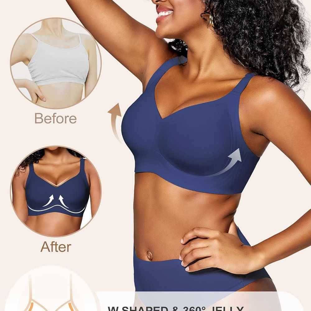 Women's Seamless Wire-free Bra - Wirefree Bra Comfort 评论和价格