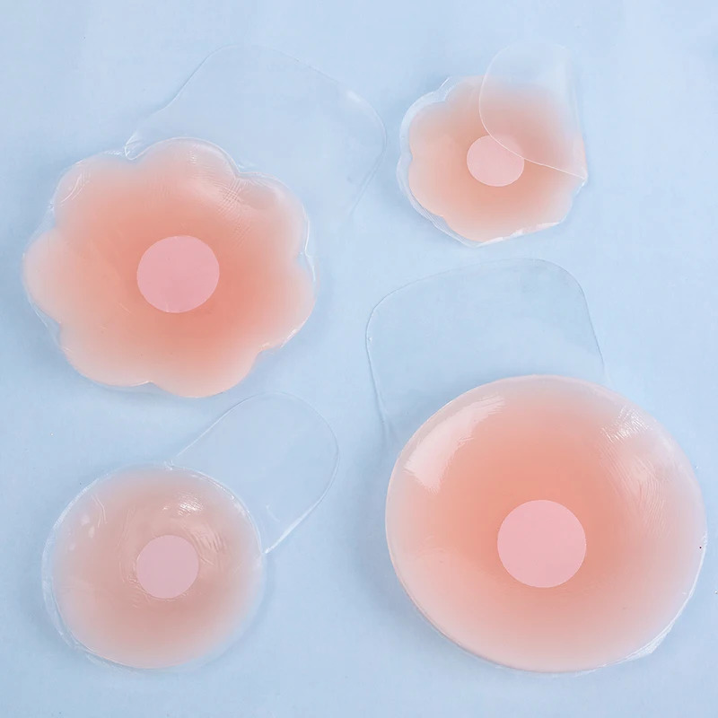 1-3Pairs Reusable Women Breast - Strapless Bra Adhesive 评论和价格
