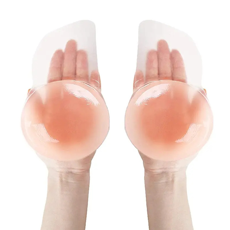 1-3Pairs Reusable Women Breast - Strapless Bra Adhesive 评论和价格