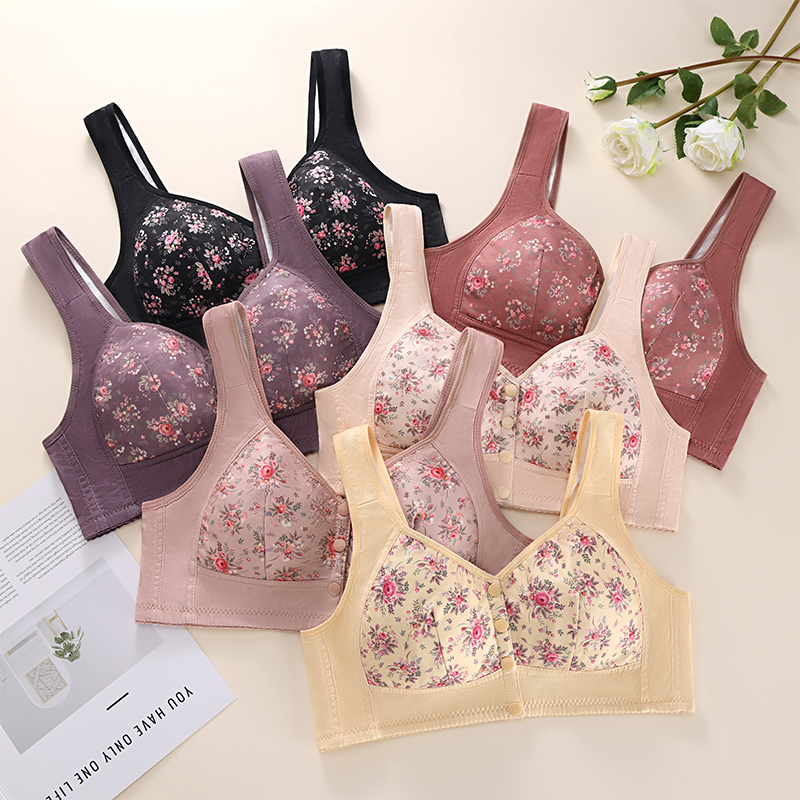 Elegant Wireless Printed Front - Wirefree Bra Comfort 评论和价格