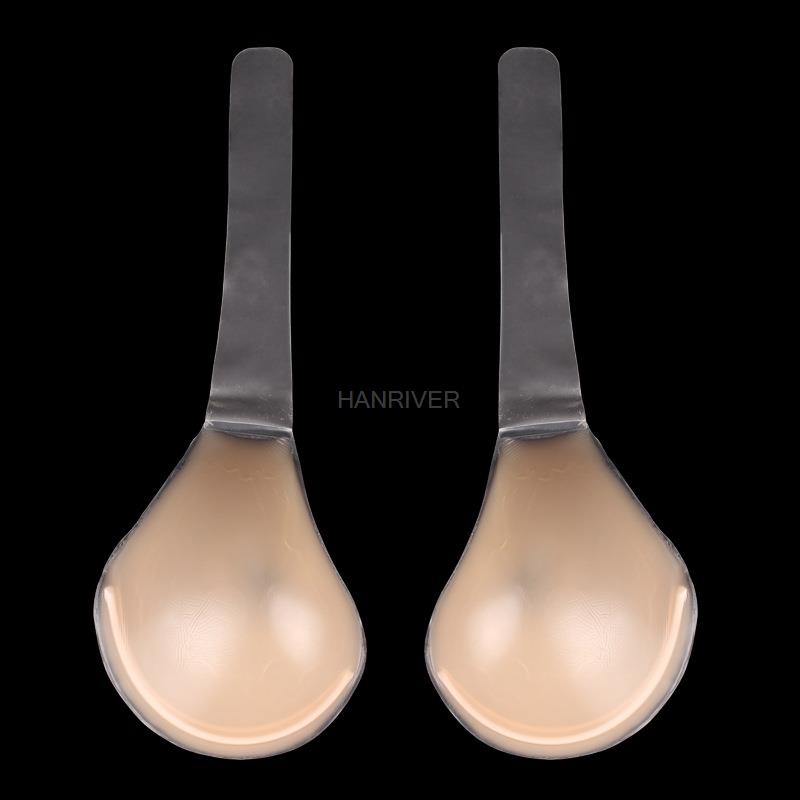 Plus size Silicone Bra E F G H - Backless Bra Sticky 评论和价格