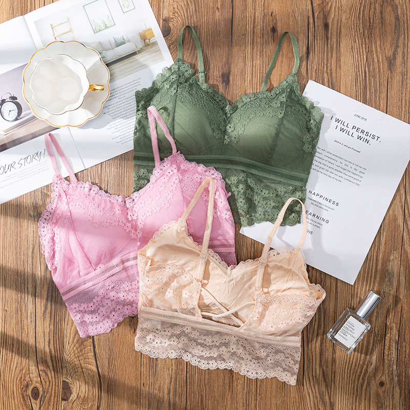 3D Sexy lace Lingerie Seamless - Sheer Bra Lace 评论和价格