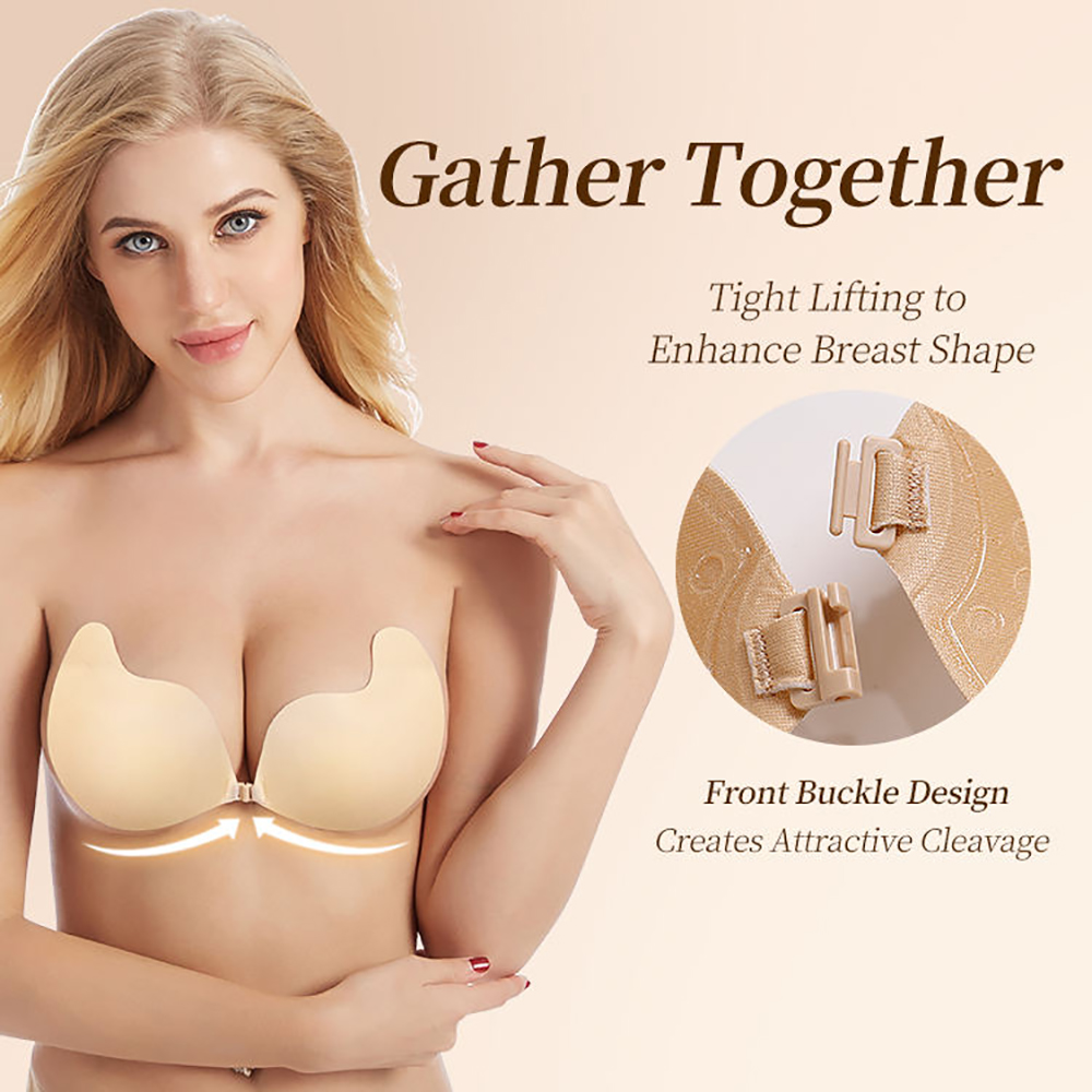 Women's Bras Invisible Push Up - Backless Bra Sticky 评论和价格