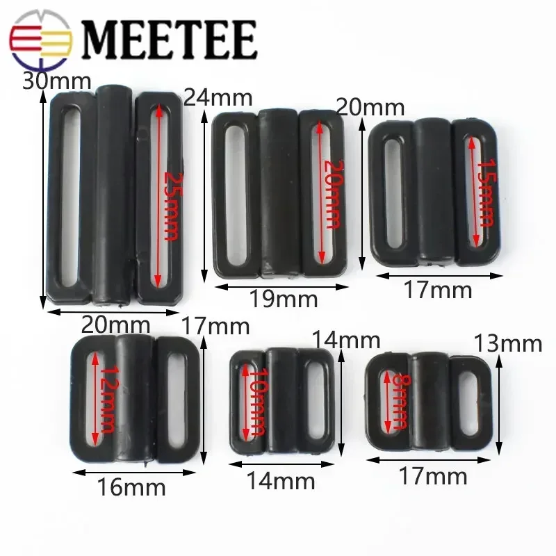 100Sets Meetee 8-25mm Plastic  - Nursing Bra Clip 评论和价格