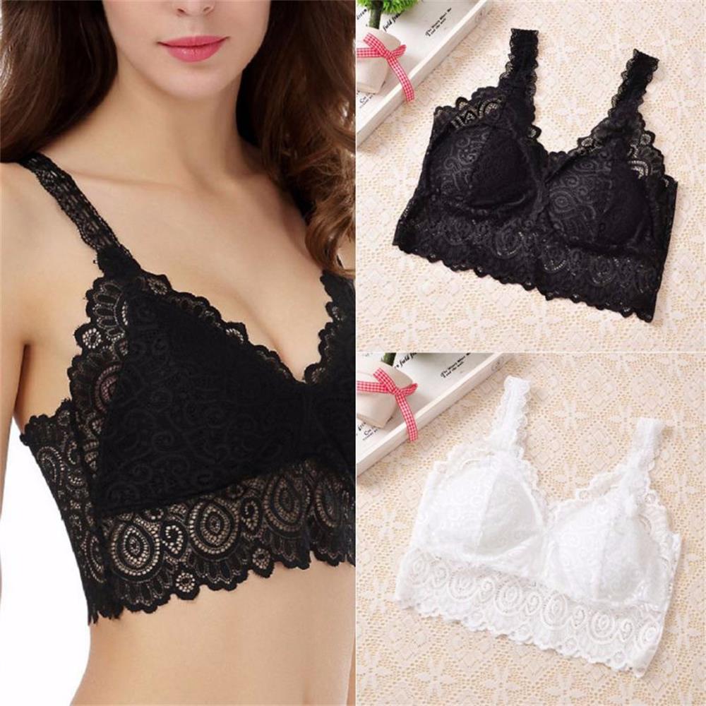 Summer Women Lace Cotton Tank  - T Shirt Bra Seamless 评论和价格