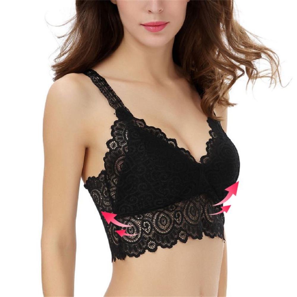 Summer Women Lace Cotton Tank  - T Shirt Bra Seamless 评论和价格
