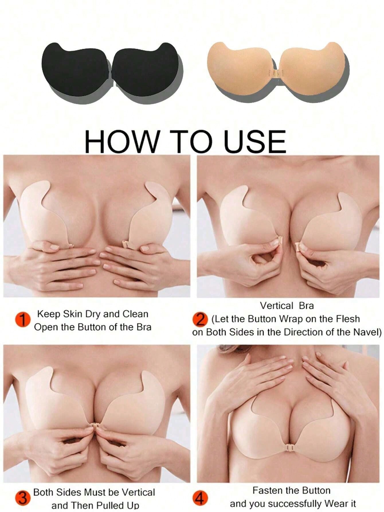 2-pack Women's Self-Adhesive I - Strapless Bra Adhesive 评论和价格