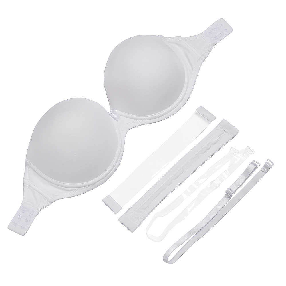 Nude Black White Invisible Cle - Convertible Bra Multiway 评论和价格
