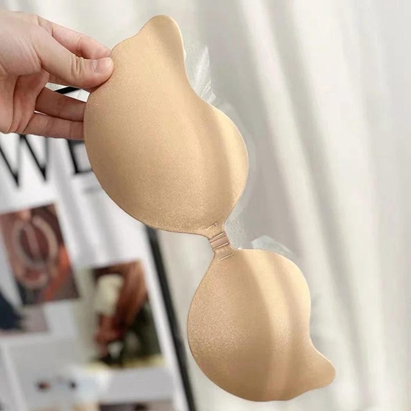 Reusable Adhesive Nipple Cover - Push Up Bra Silicone 评论和价格